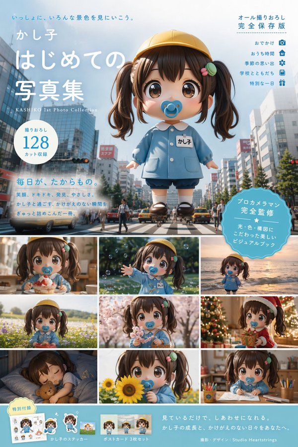 专业设计师打造角色写真集 output image 1