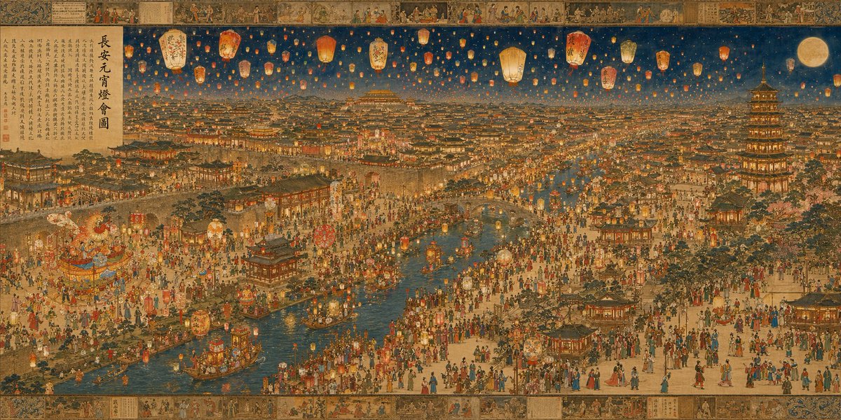 Tang Chang'an Lantern Festival output image 1