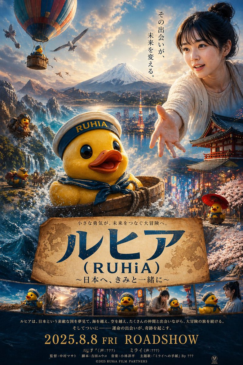 Rubber Duck Boy Movie Poster output image 1