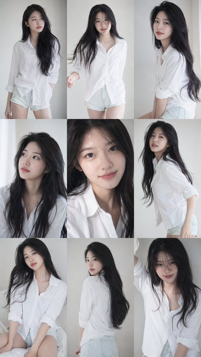 K-Idol Portrait Collage output image 1