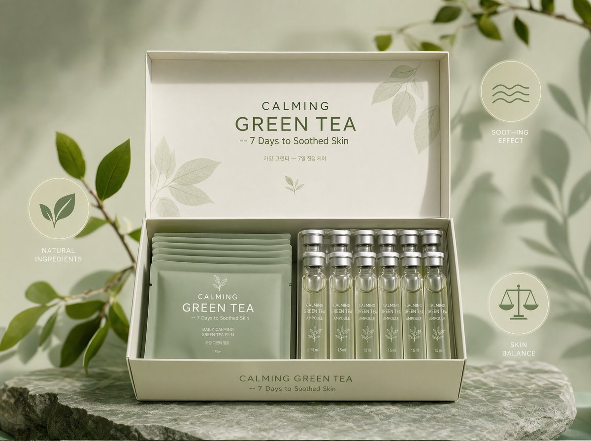 Green Tea Film Product Photo output image 1
