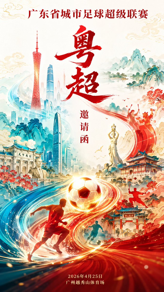 Guangdong League Invitation output image 1
