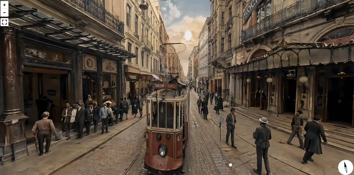 Istiklal Street Panorama output image 1
