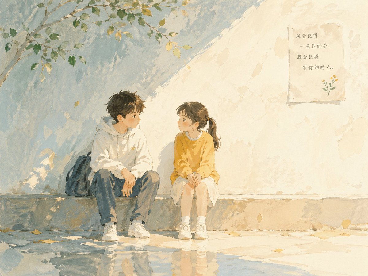 Poetic Watercolor Picture Book output image 1